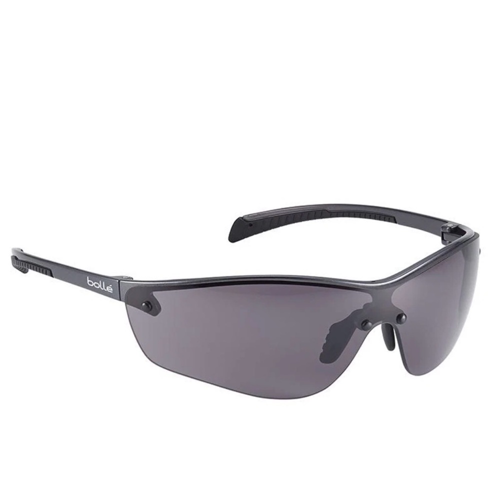 Bolle Safety SILIUM+ PLATINUM Safety Glasses Smoke New with Case